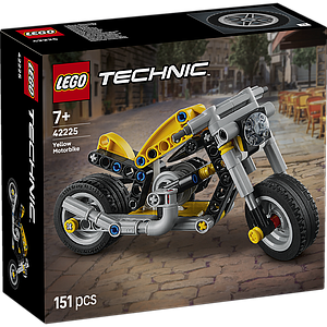 LEGO Technic Yellow Motorcycle