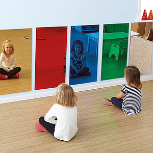 TTS Rainbow Wall Mirrors - Blue