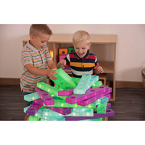 TTS Stack and Build Glow Blocks 9pk