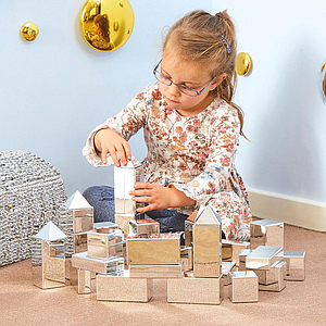 TTS Metallic Assorted Mini Blocks 16pk