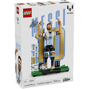 LEGO Editions Lionel Messi – jalgpallilegend