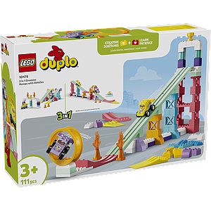 LEGO DUPLO Town 3 in 1 Creative Ramps with Vehicles