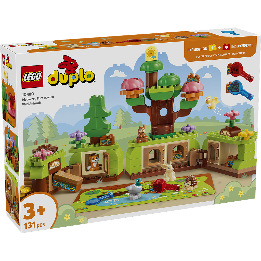 LEGO DUPLO Avasta metsa koos metsloomadega
