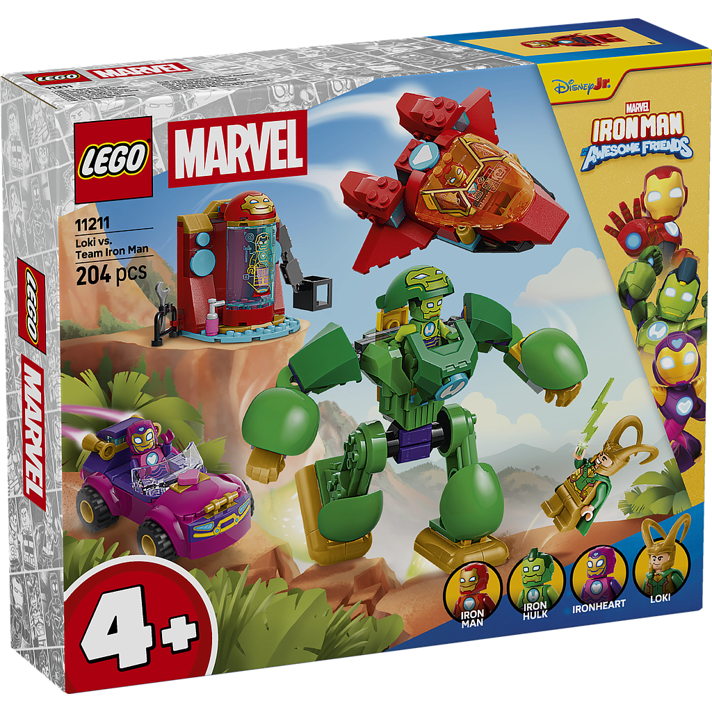 LEGO Marvel Loki vs. Team Iron Man