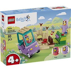 LEGO Bluey Grannies with Bingo and Bluey