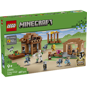 LEGO Minecraft Evoker Village Attack