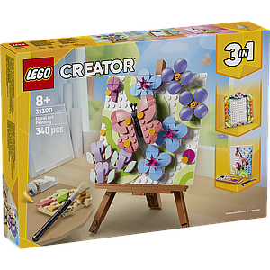 LEGO Creator Floral Art Decor Painting