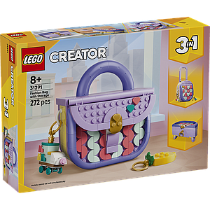 LEGO Creator Art Fashion Bag with Storage