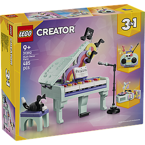LEGO Creator Music Decor Piano with Cat