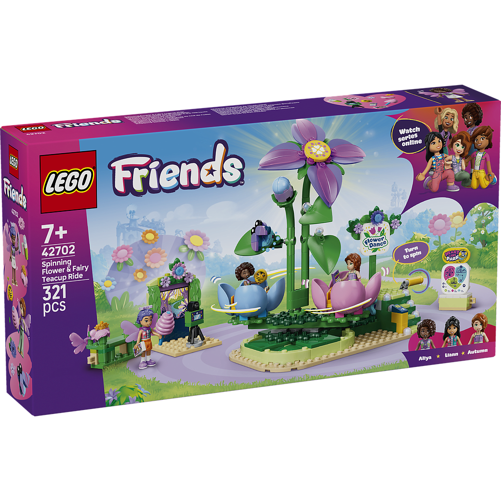 LEGO Friends Spinning Flower & Fairy Teacup Ride