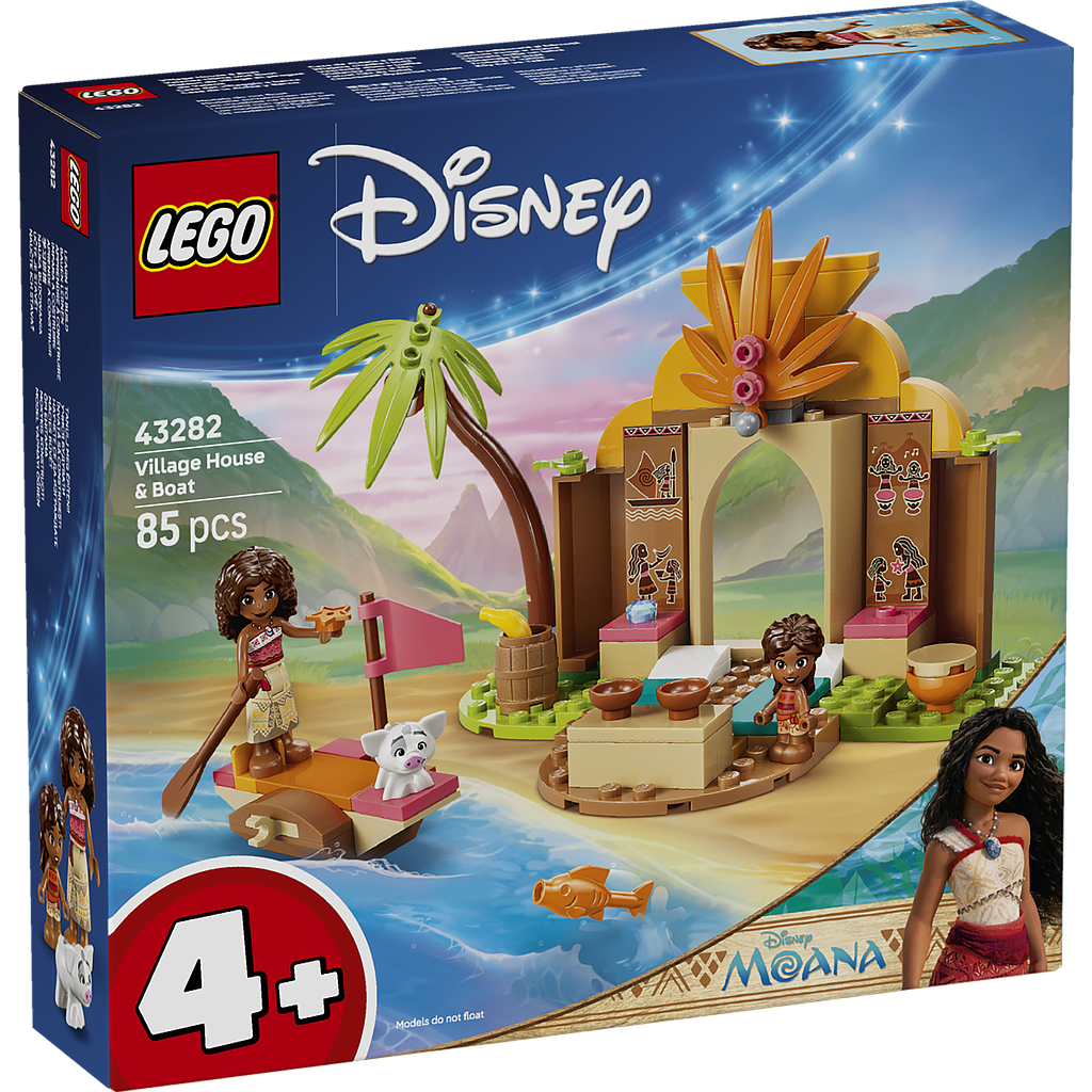 LEGO Disney Moana Village House & Boat