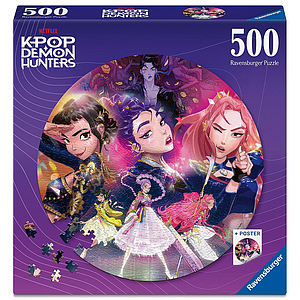 Ravensburger Puzzle 500 pcs KPop Demon Hunters With Poster: For the fans! 
