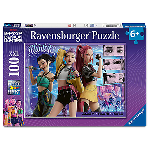 Ravensburger Puzzle 100 pcs KPop Demon Hunters: Happy Fans, Happy Honmoon!