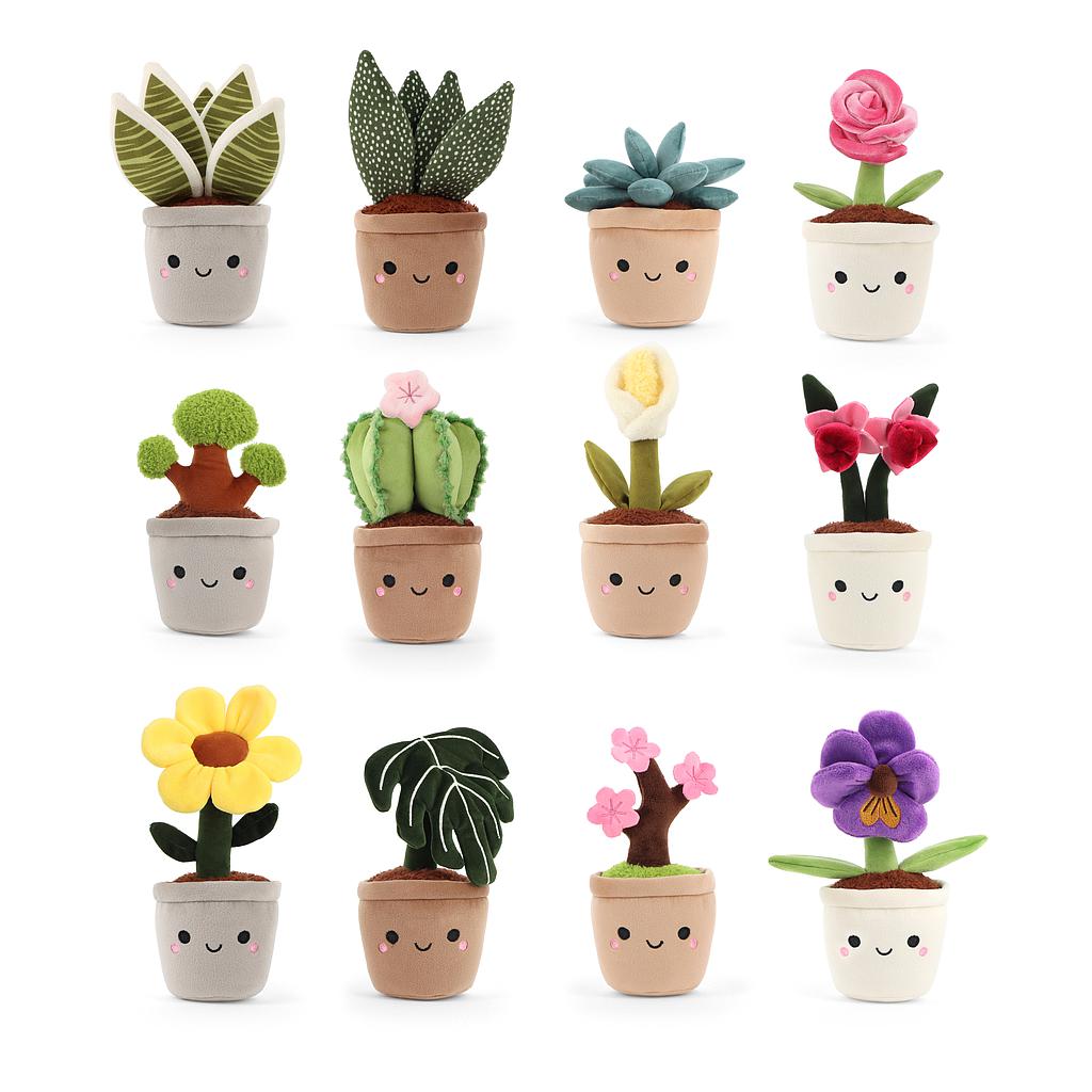 Keel Toys Keeleco Botanical Garden Plants, 14 cm - 12 designs