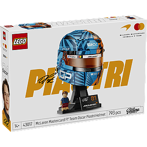 LEGO Editions McLaren Mastercard F1 Team Oscar Piastri Helmet