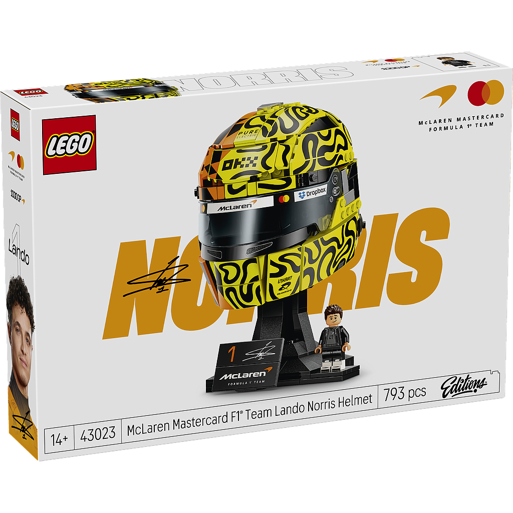 LEGO Editions McLaren Mastercard F1 Team Lando Norris Helmet