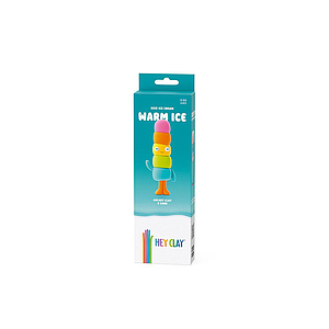 HEY CLAY Modeling Clay 3 Pieces: Warm Ice