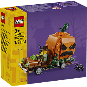 LEGO Iconic Jack-O'-Lantern Pickup Truck