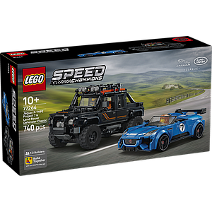 LEGO Speed Champions Jaguar Project 7 ja Land Rover Defender