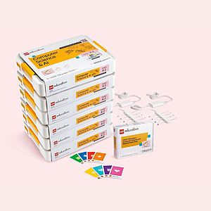LEGO Education Computer Science &amp; AI Classroom Bundle 6 kits: Year 1-3