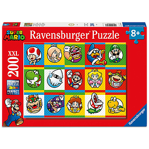 Ravensburger Puzzle  200 XXL Pieces: Super Mario Characters