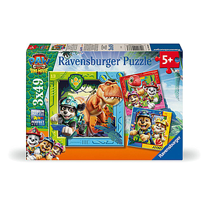Ravensburger Puzzle 3x49 Pieces: Paw Patrol Dino Movie