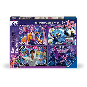 Ravensburger Puzzle  4x100 Pieces: KPop Demon Hunters