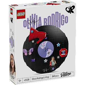 LEGO Editions Olivia Rodrigo’s Vinyl