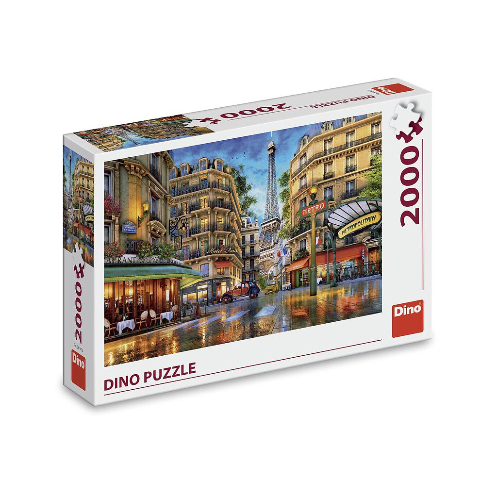 Dino Puzzle 2000 Pcs: Reflections of Paris