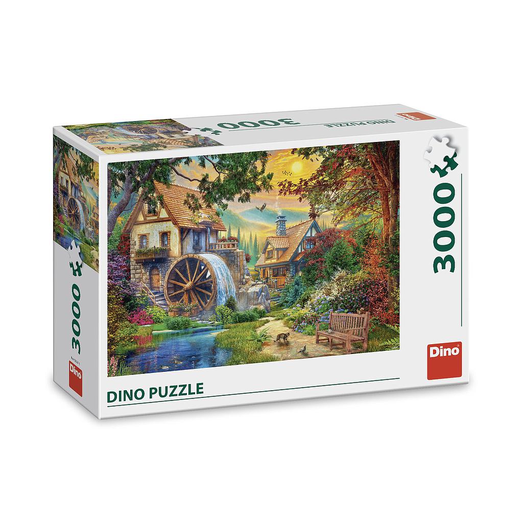 Dino Puzzle 3000 Pcs: Picturesque Mill