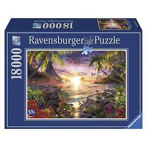 Ravensburger puzzle 18,000 pc Paradise sunset