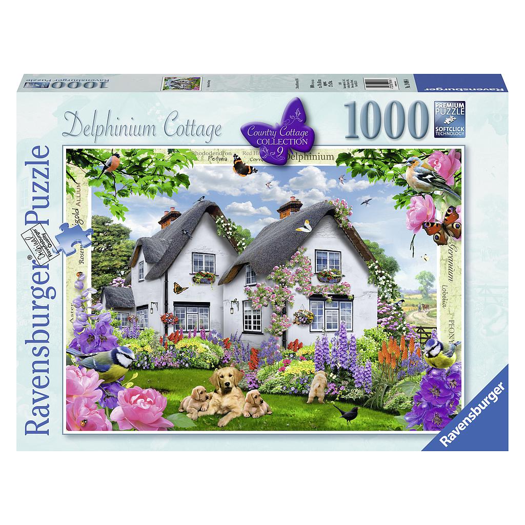 Ravensburger puzzle 1000 pc Cottage