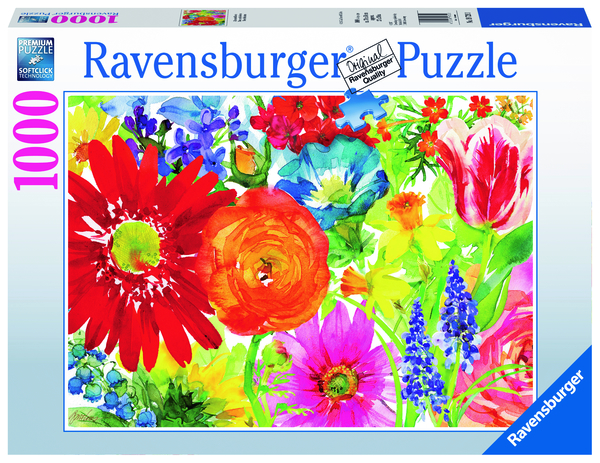 Ravensburger puzzle 1000 pc Flowers