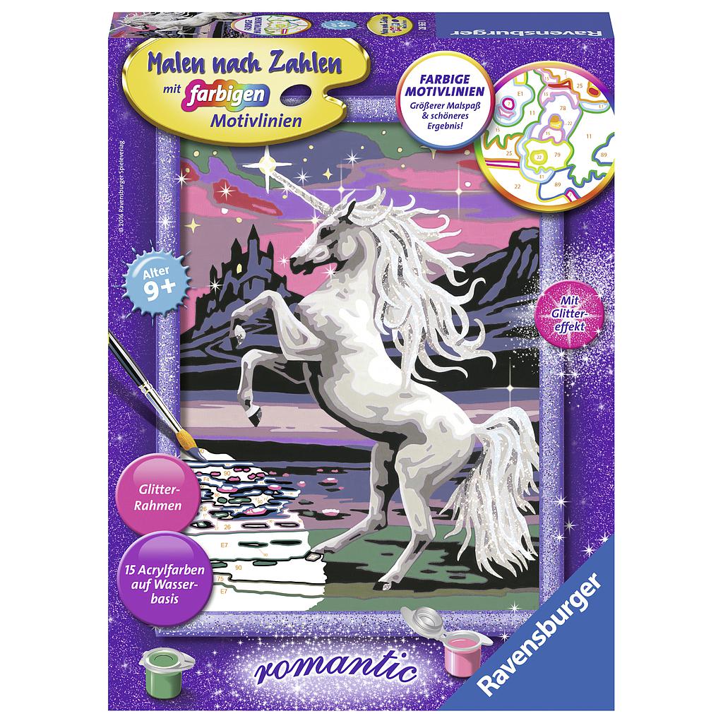 Ravensburger Painting by Numbers Magical Unicorn