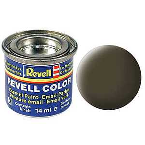 Revell Email Paint Black Green Mat