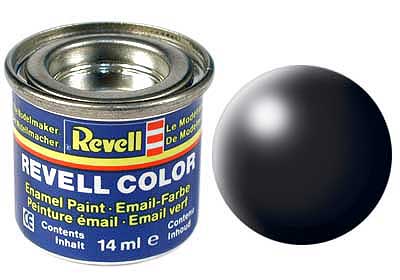 Revell Email Paint Black Solid Silk Matt