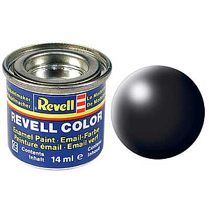 Revell Email Paint Black Solid Silk Matt