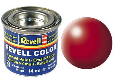 Revell Email Paint Fiery Red Solid Silk Matt