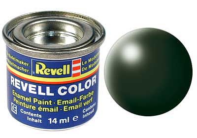 Revell Email Paint Dark Green Solid Silk Matt