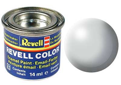 Revell Email Paint Light Grey Solid Silk Matt