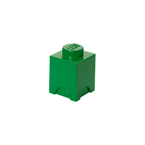 LEGO Storage Brick 1 Green