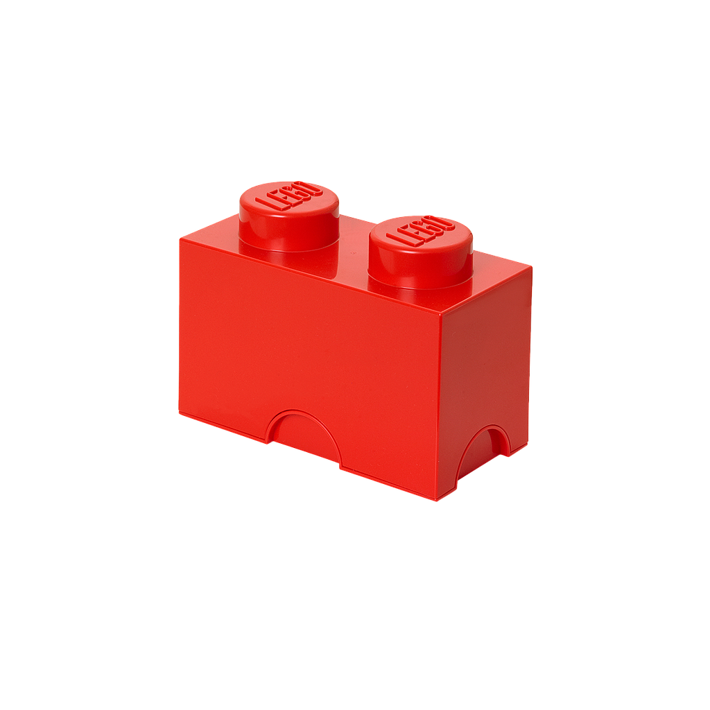 LEGO Storage Brick 2 Red