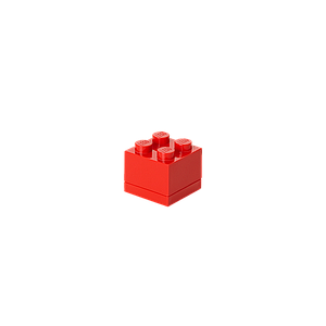 LEGO Brick Storage MINI 4 Red