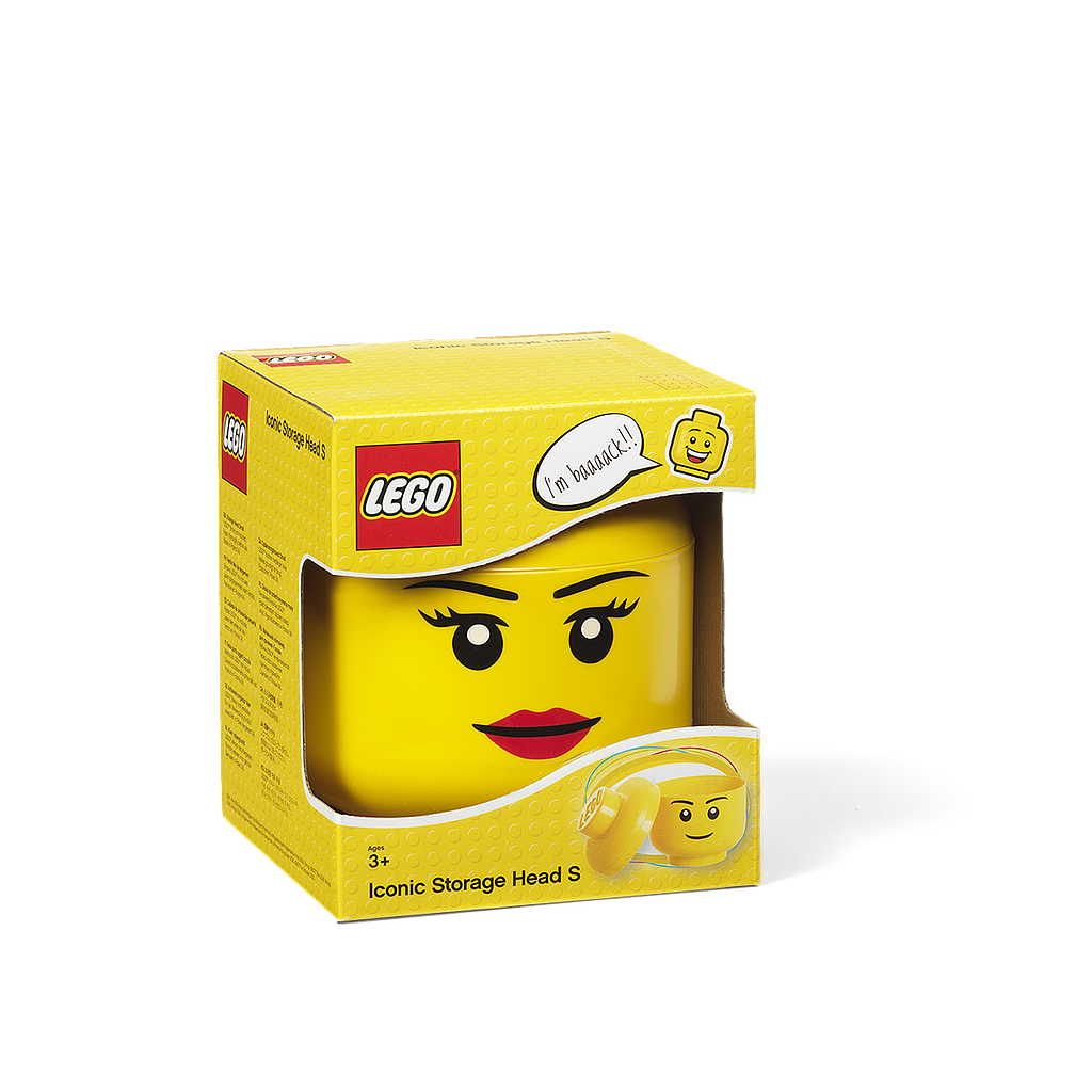 LEGO Storage Head S– Girl