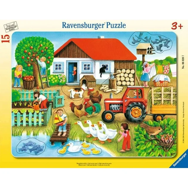 Ravensburger Frame Puzzle Where to put it 15 pc