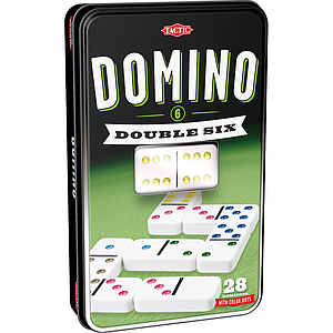 Tactic Board Game Double 6 Domino 