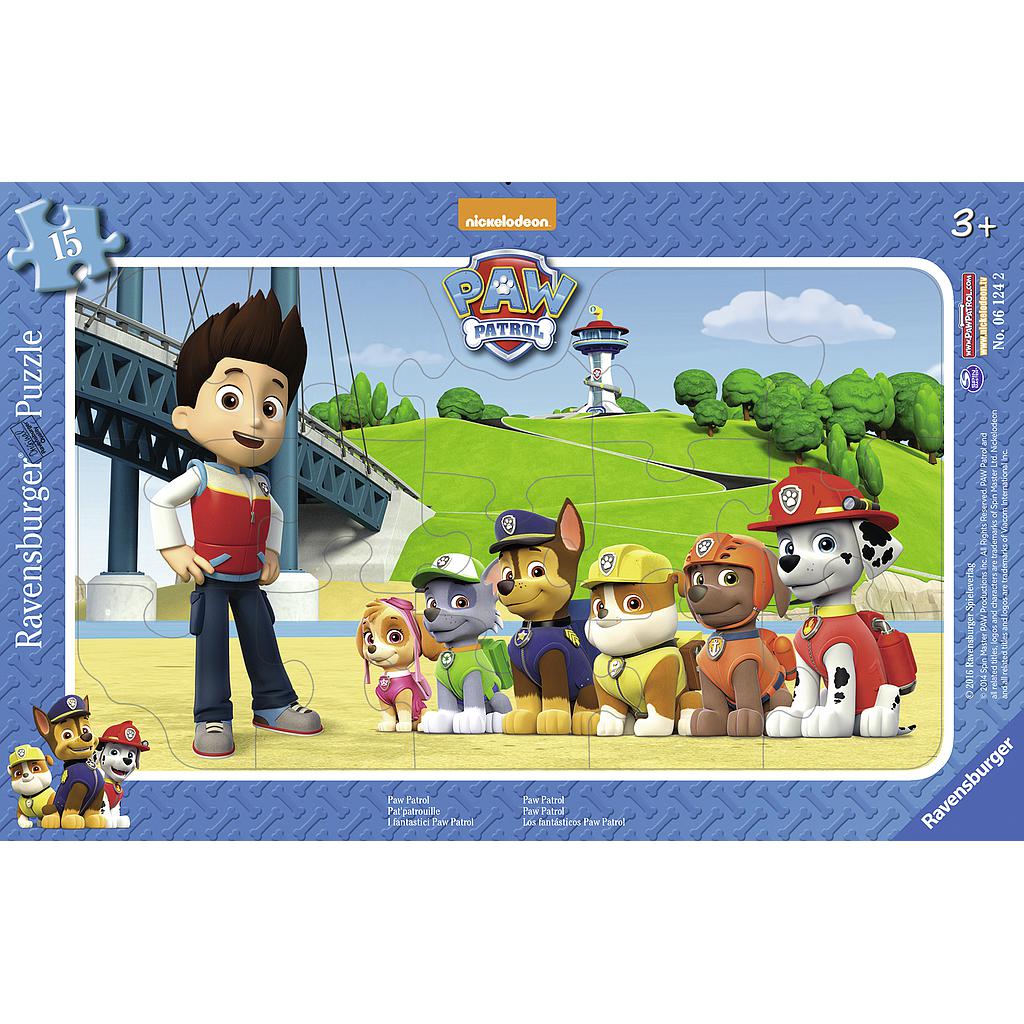 Ravensburger Frame Puzzle 15 pc Paw Patrol