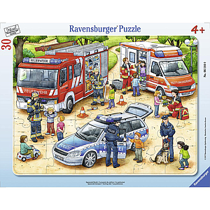 Ravensburger Frame Puzzle 30 pc Special Jobs