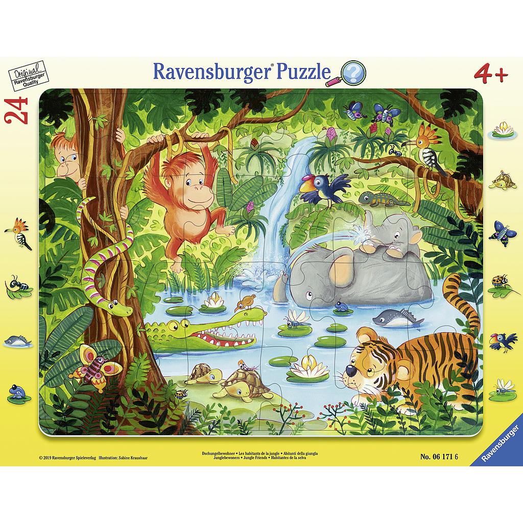 Ravensburger Frame Puzzle 24 pc In the Jungle