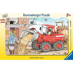 Ravensburger Small Frame Puzzle 15 pc My Excavator
